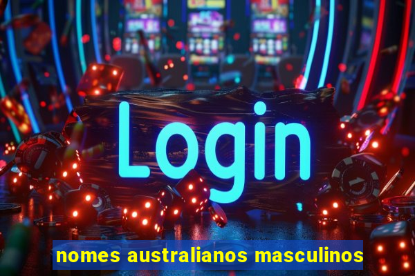 nomes australianos masculinos